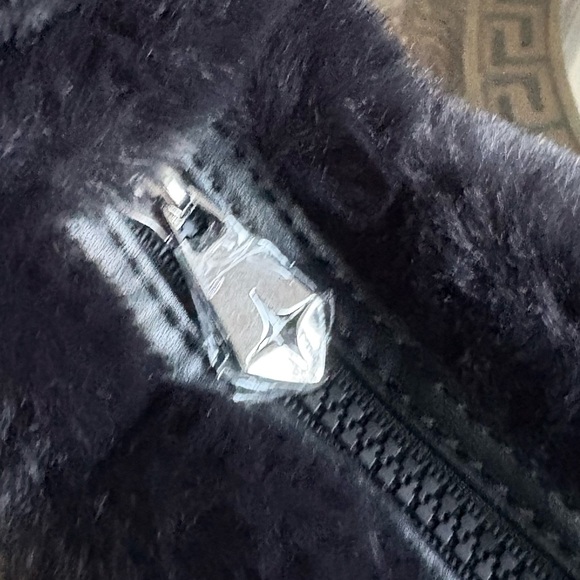 🖤🖤PARIS HILTON FOREVER FUR BLACK BAGUETTE/SHOULDER BLING BAG!🖤🖤 - Picture 6 of 8